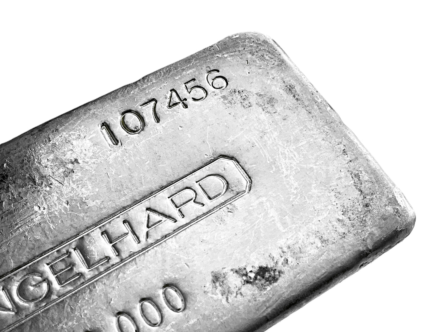 20 ozt Vintage Engelhard 999 Silver Bar