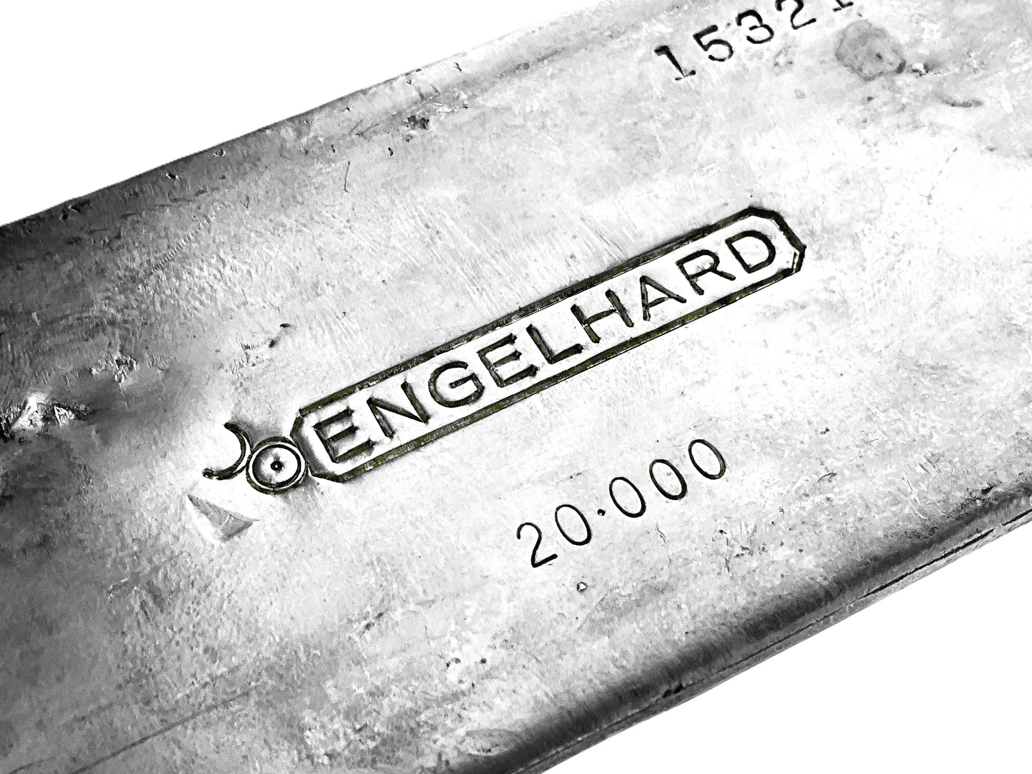 20 ozt Rare Vintage Engelhard 999 Silver Bar