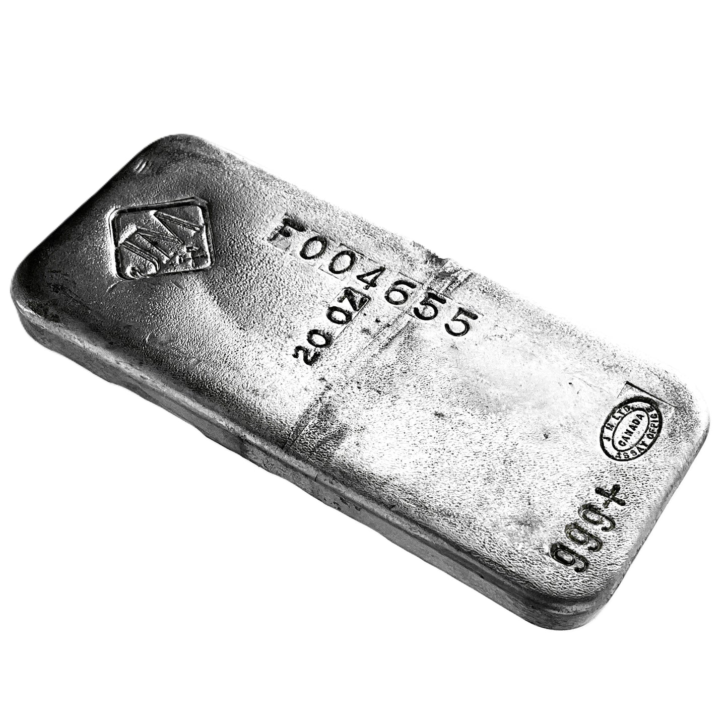 20 ozt Vintage Johnson Matthey 999 Bar