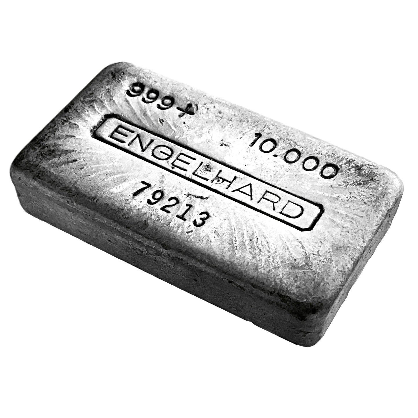 10 ozt Rare Poured Engelhard 999 Bar