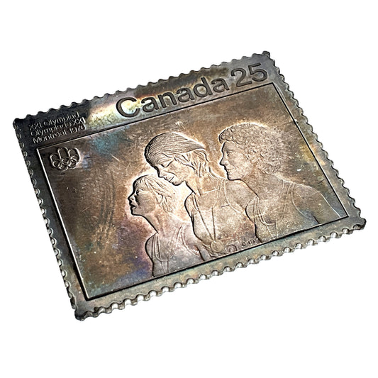 .500 ozt 1976 Olympic Medals 999 Silver Bar