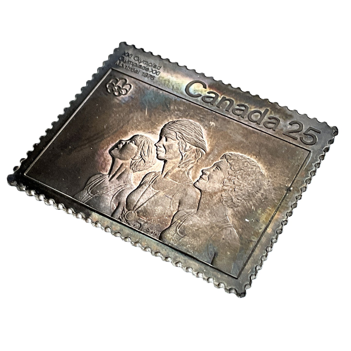 .500 ozt 1976 Olympic Medals 999 Silver Bar