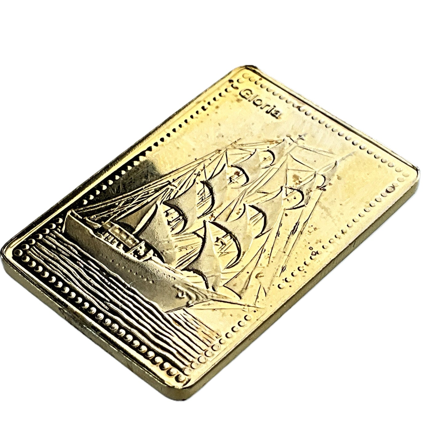 .500 ozt Gloria Tall Ship 999 Silver