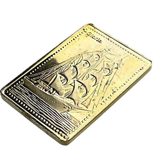 .500 ozt Gloria Tall Ship 999 Silver