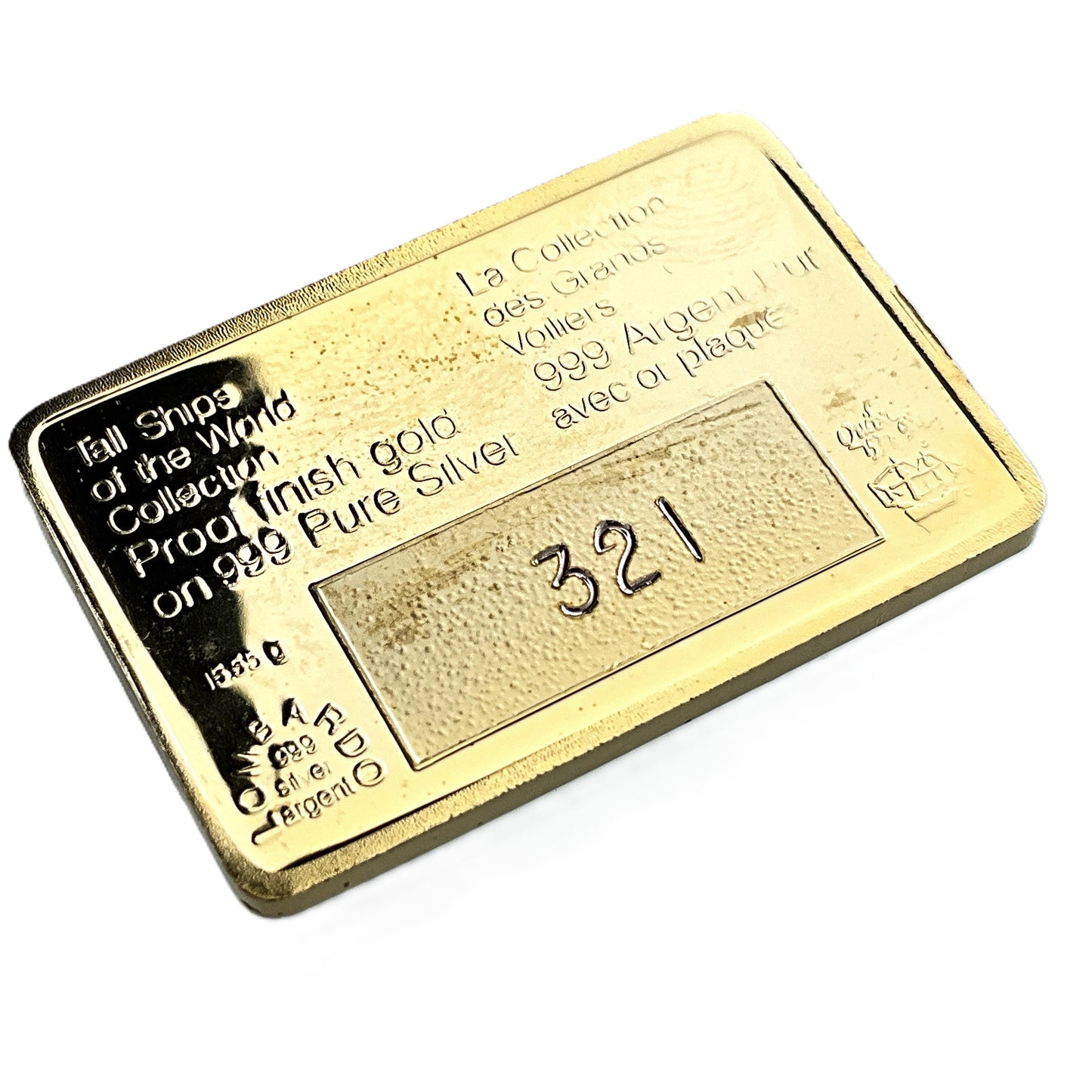 .500 ozt Eagle II Tall Ship 999 Silver