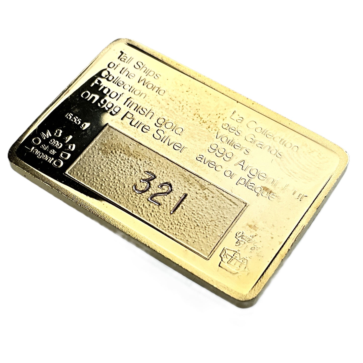 .500 ozt Eagle II Tall Ship 999 Silver