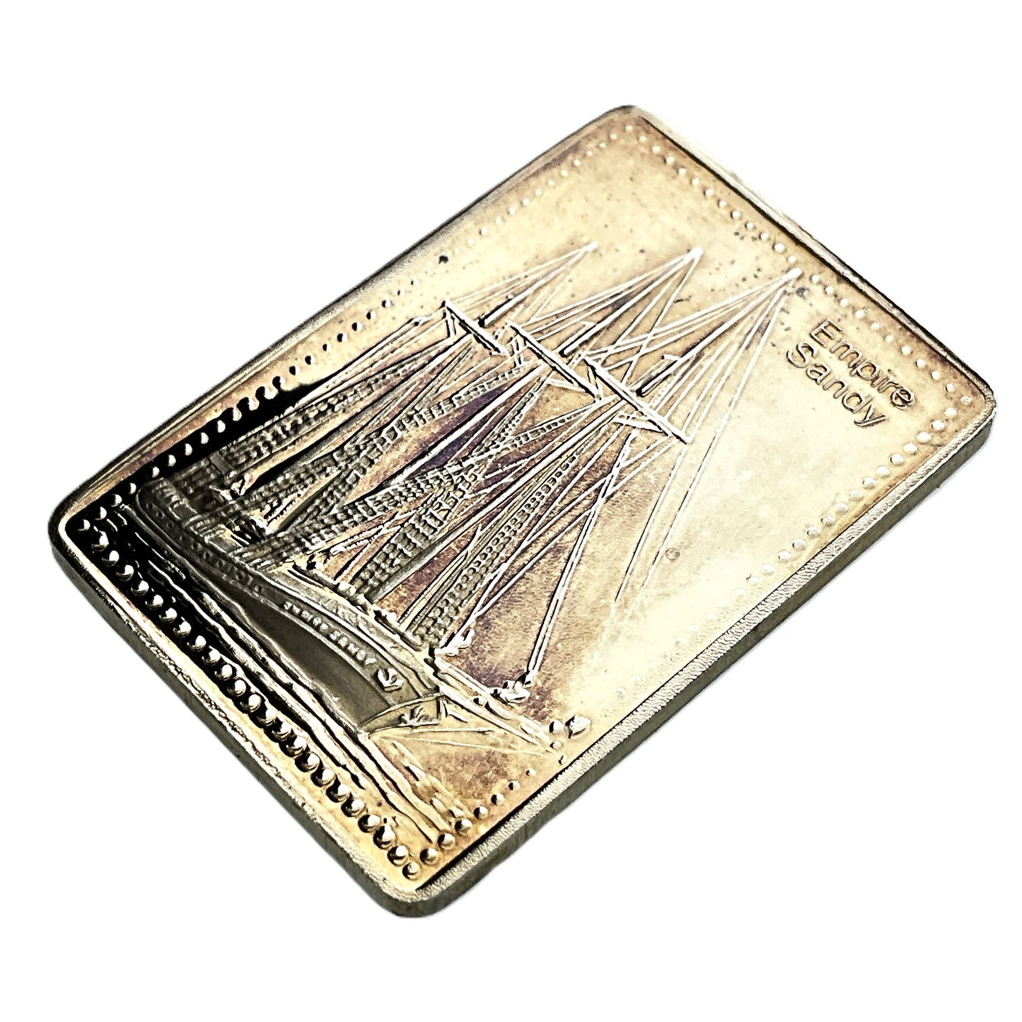 .500 ozt Empire Sandy Tall Ship 999 Silver