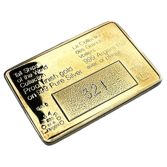 .500 ozt Empire Sandy Tall Ship 999 Silver