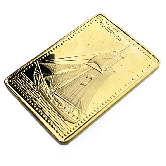 .500 ozt Providence Tall Ship 999 Silver