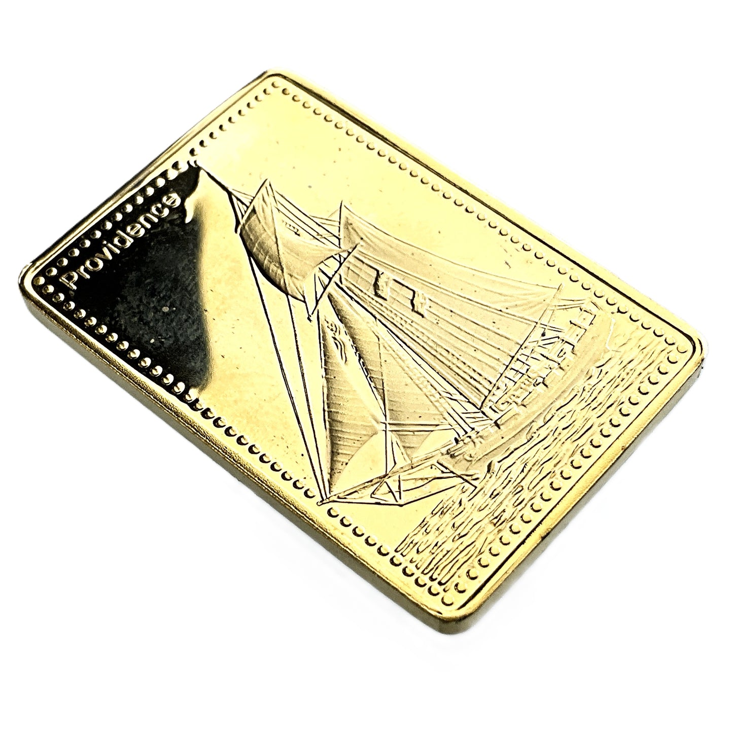 .500 ozt Providence Tall Ship 999 Silver