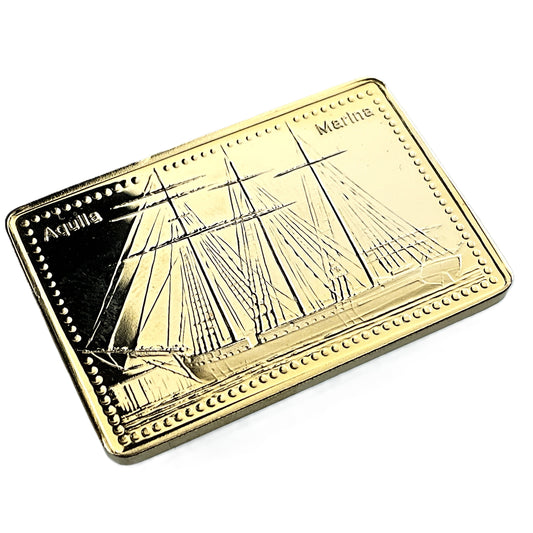 .500 ozt Aquila Marina Tall Ship 999 Silver