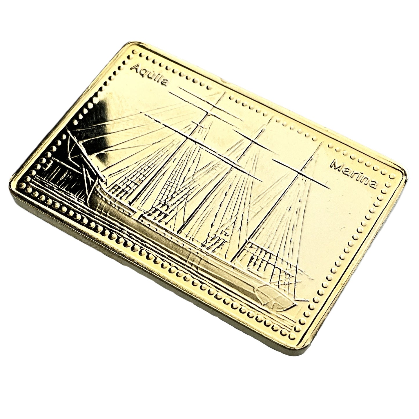 .500 ozt Aquila Marina Tall Ship 999 Silver