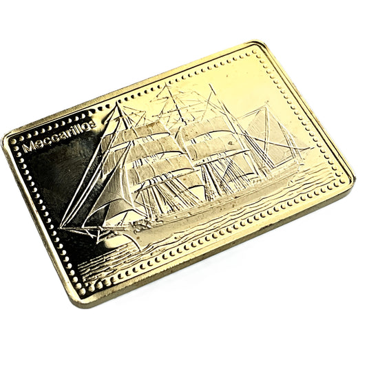 .500 ozt Meccarillos Tall Ship 999 Silver