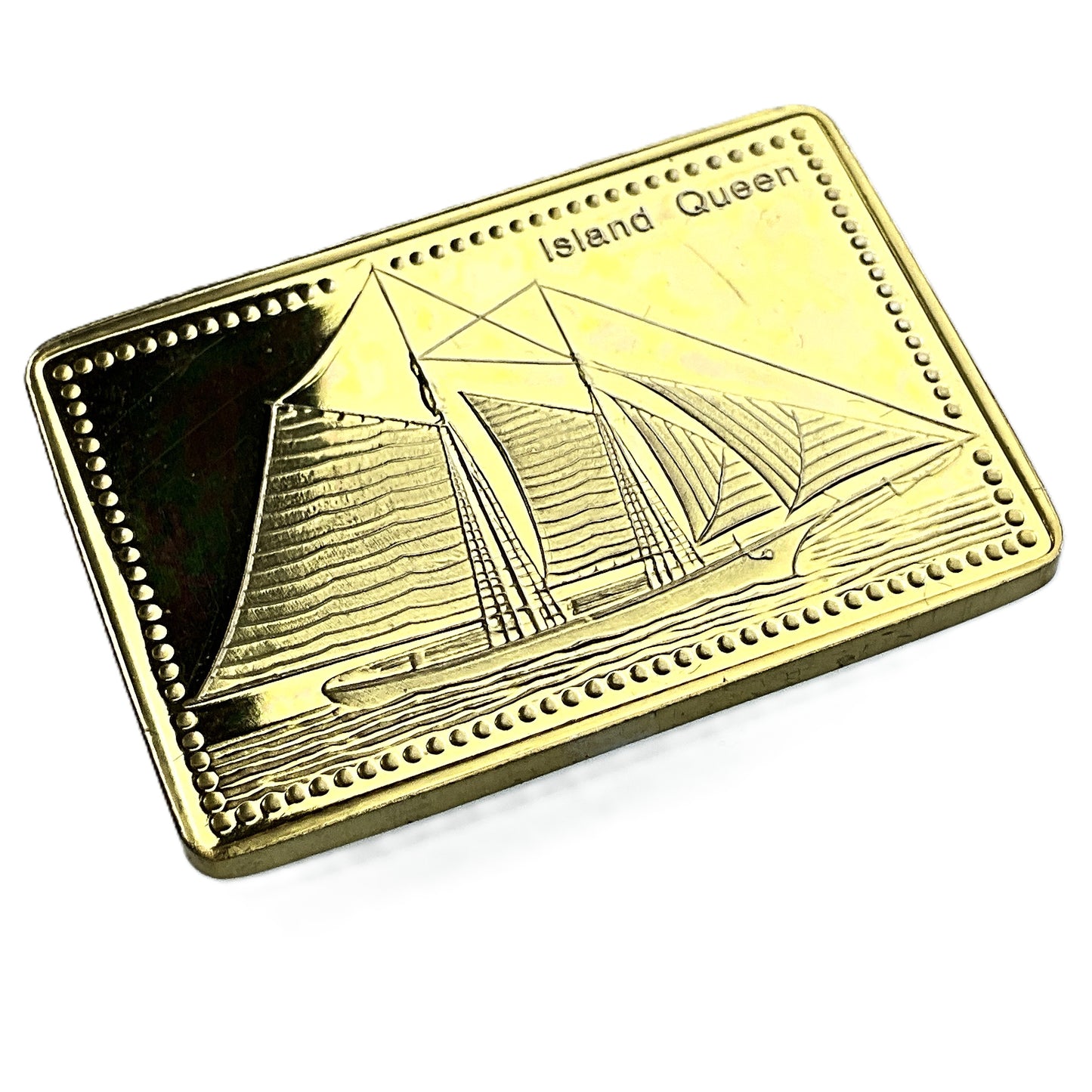 .500 ozt Island Queen Tall Ship 999 Silver