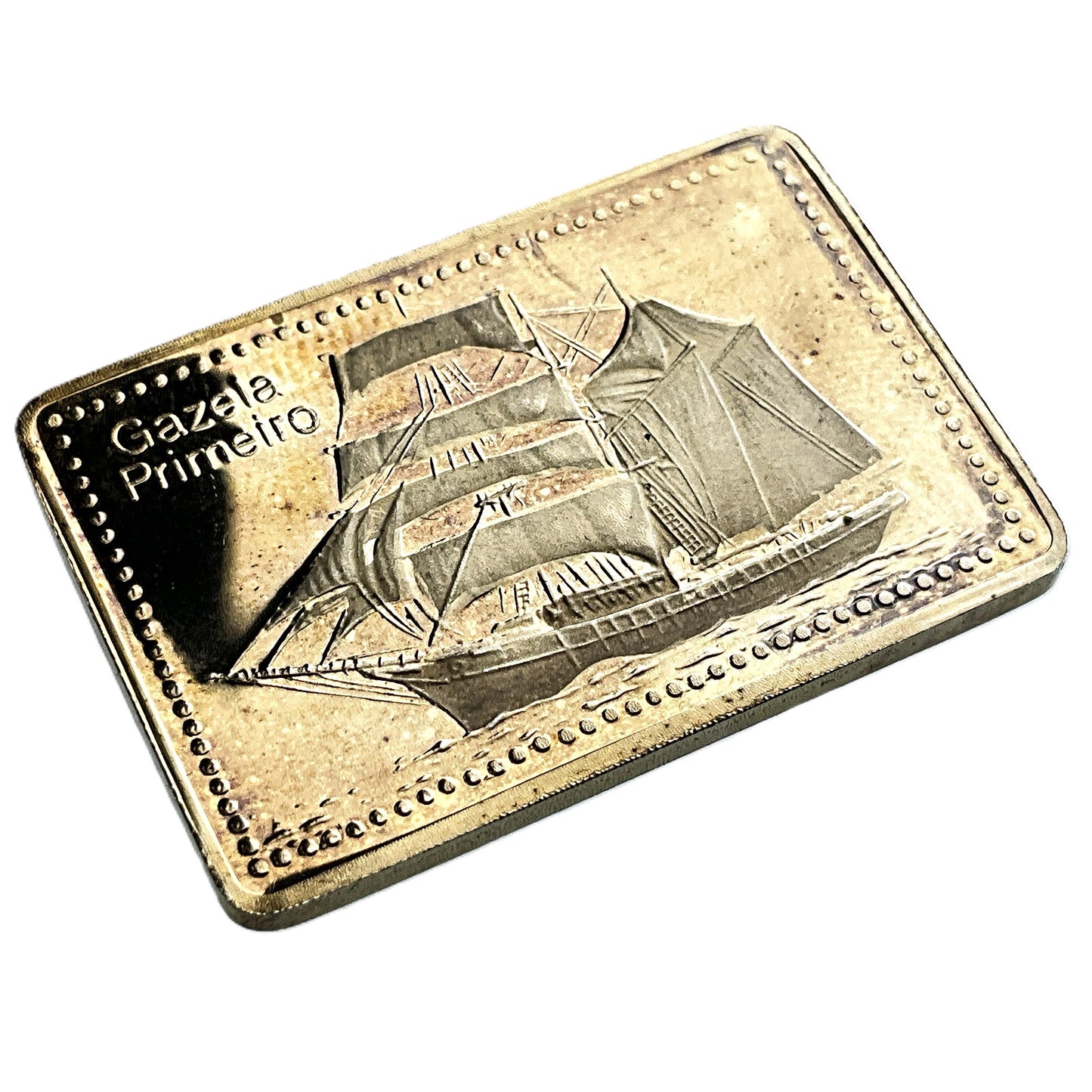 .500 ozt Gazela Primeiro Tall Ship 999 Silver