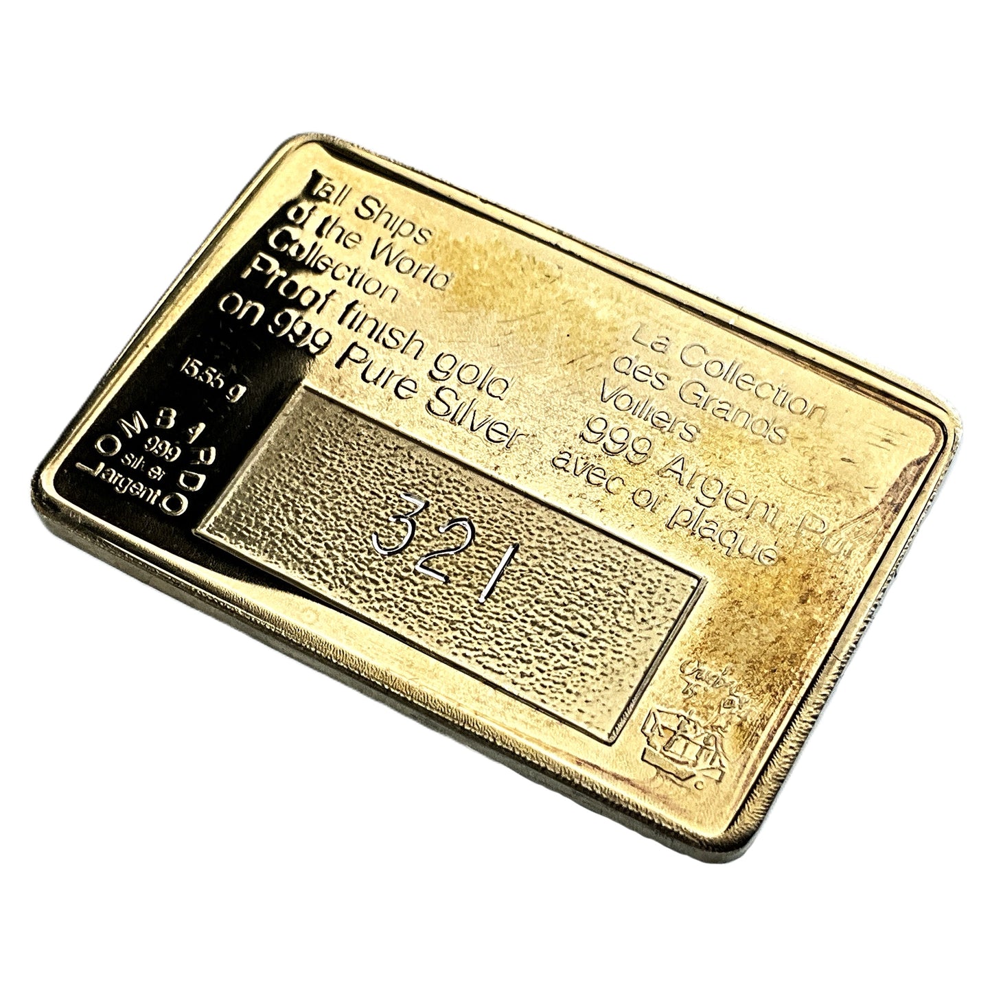 .500 ozt Lady Helen Tall Ship 999 Silver