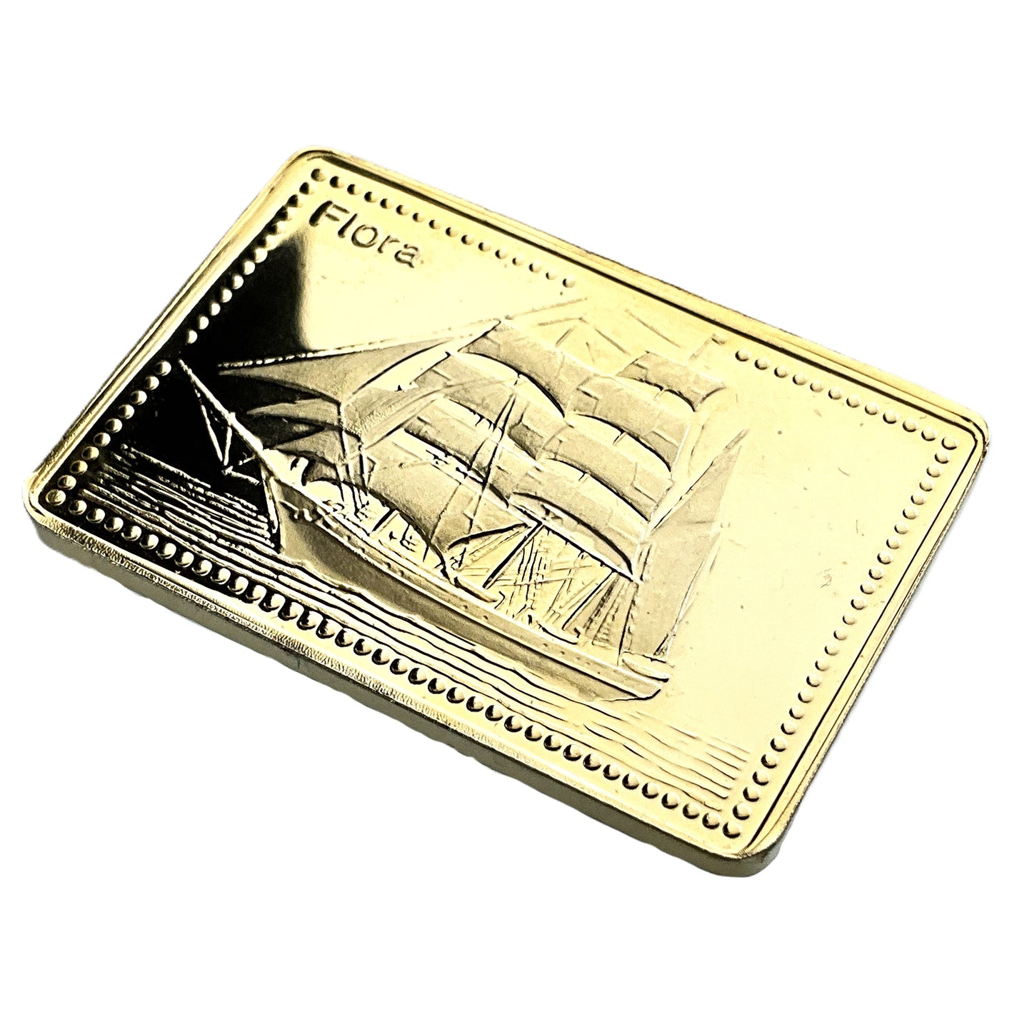 .500 ozt Flora Tall Ship 999 Silver