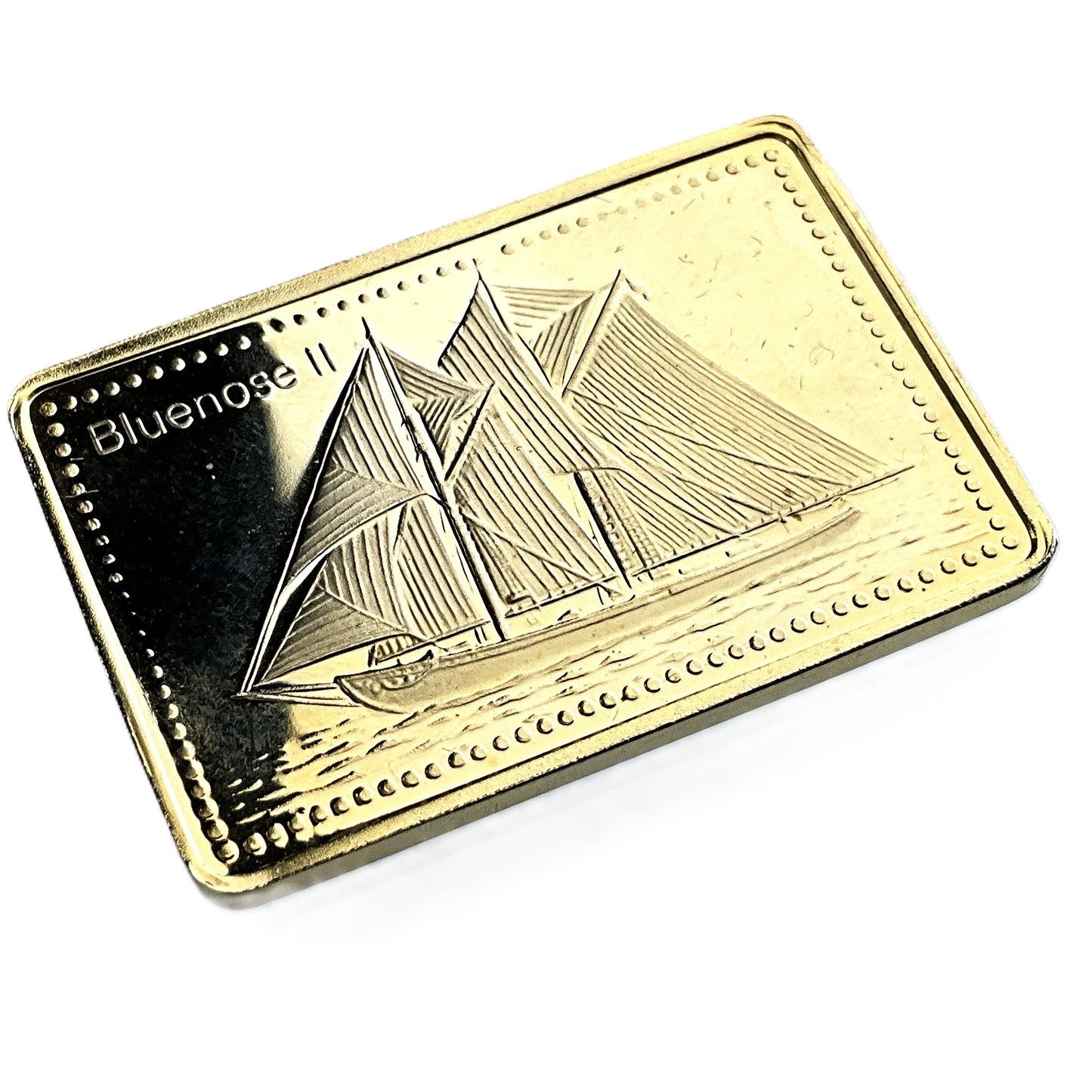 .500 ozt Bluenose II Tall Ship 999 Silver