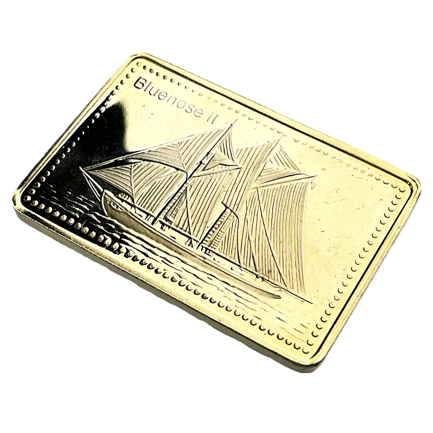 .500 ozt Bluenose II Tall Ship 999 Silver