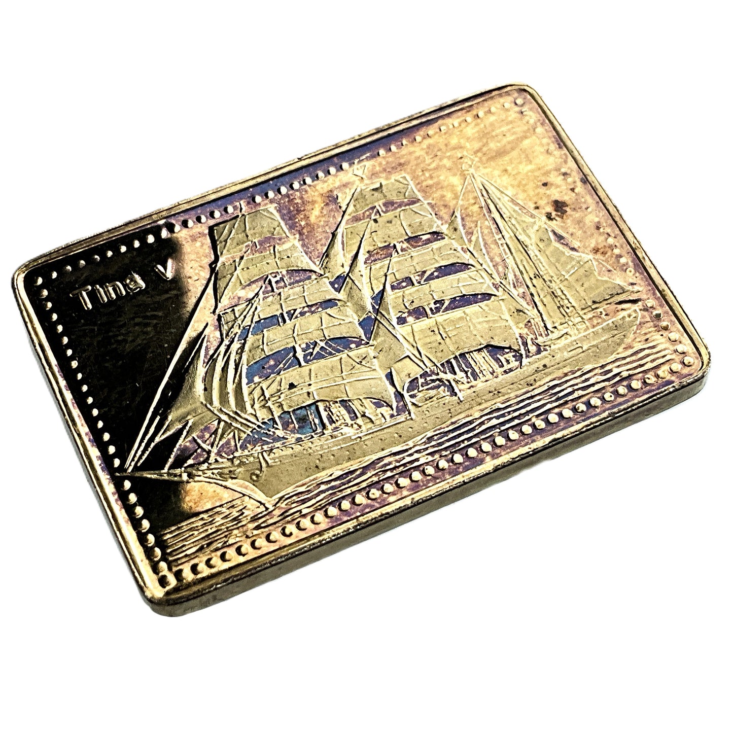 .500 ozt Tina V Tall Ship 999 Silver