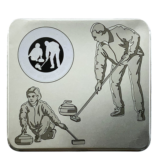 .277 ozt North America Curling Silver 50¢