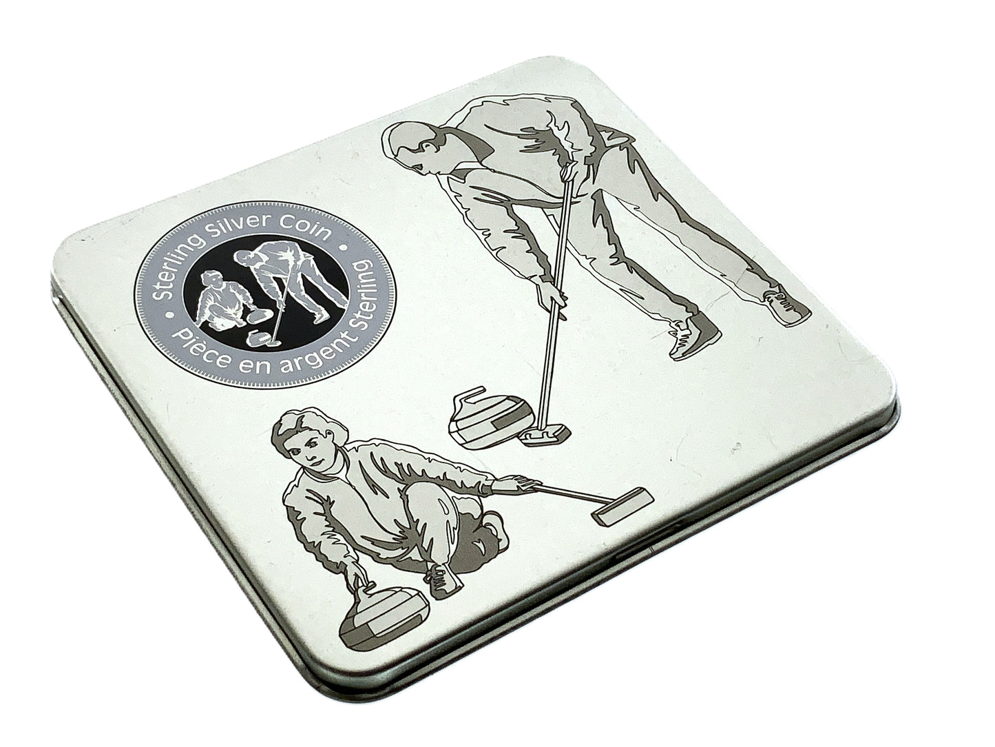 .277 ozt North America Curling Silver 50¢