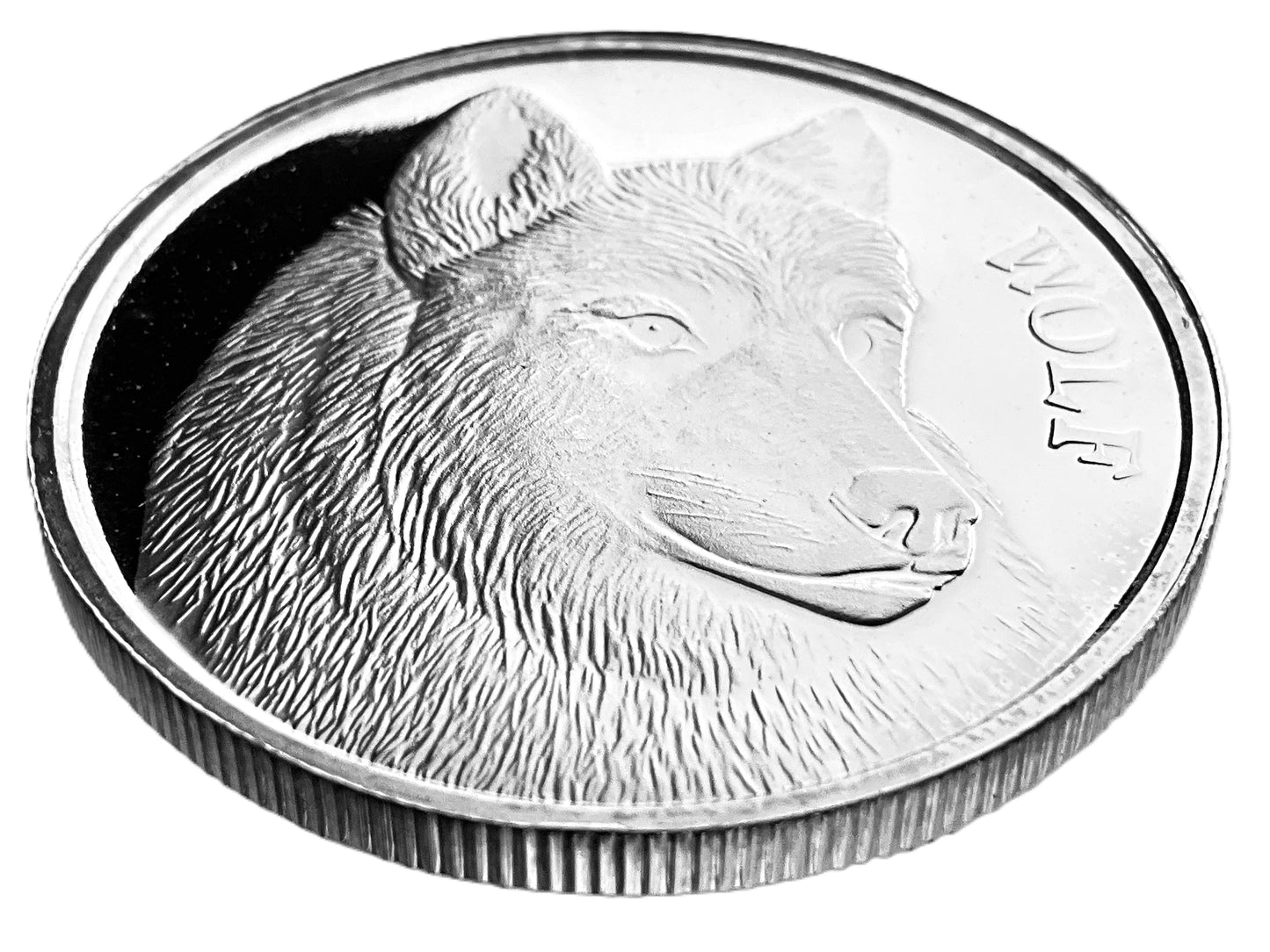 1 ozt SilverTowne Wolf 999 Silver Round