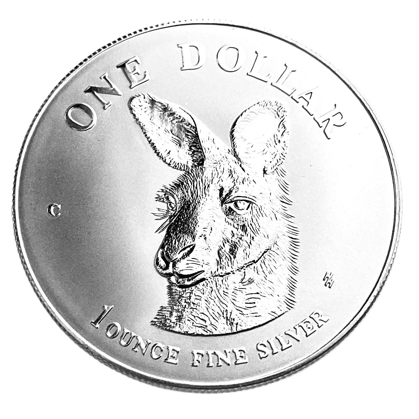 1 ozt Australia Grey Kangaroo 999 Silver $1