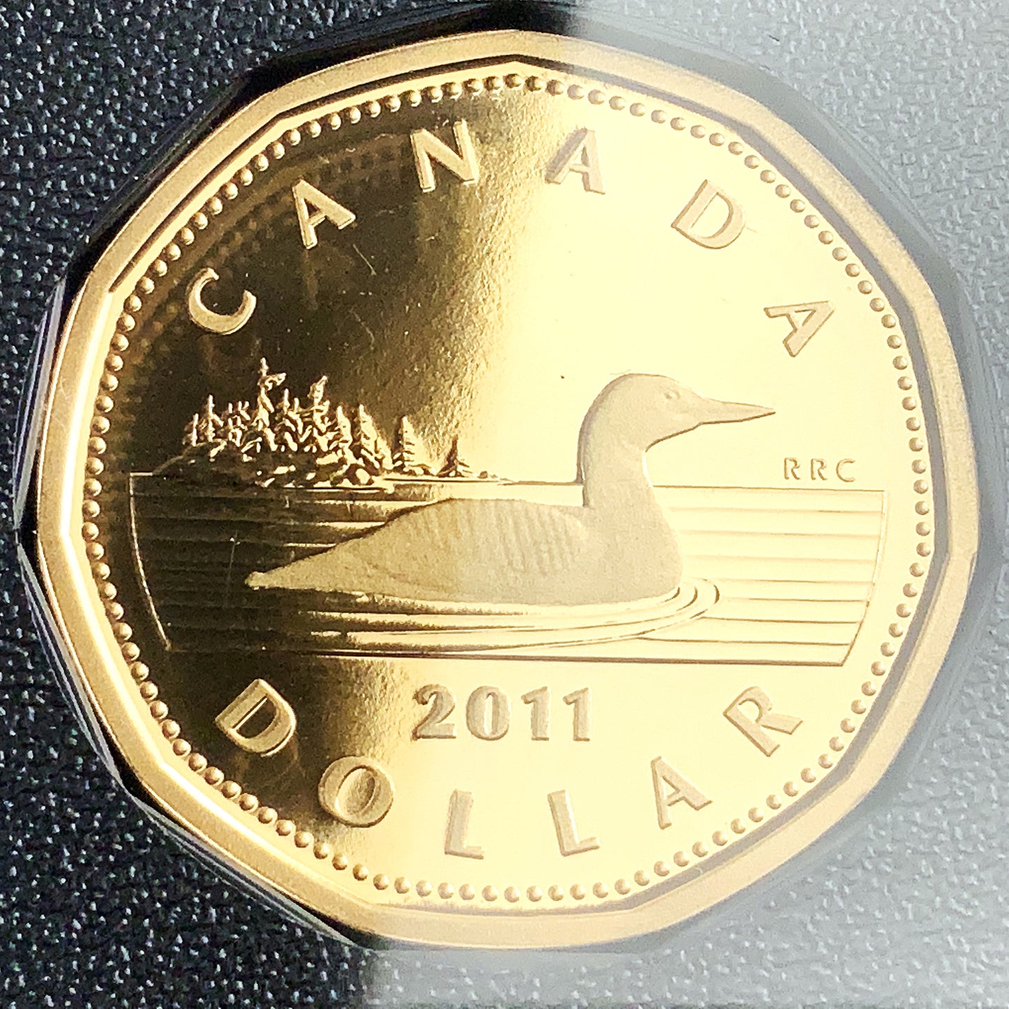 1.69 ozt 2011 100th Parks Loon RCM Proof Silver Set