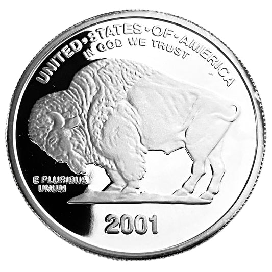 1 ozt Indian Buffalo 999 Silver Round