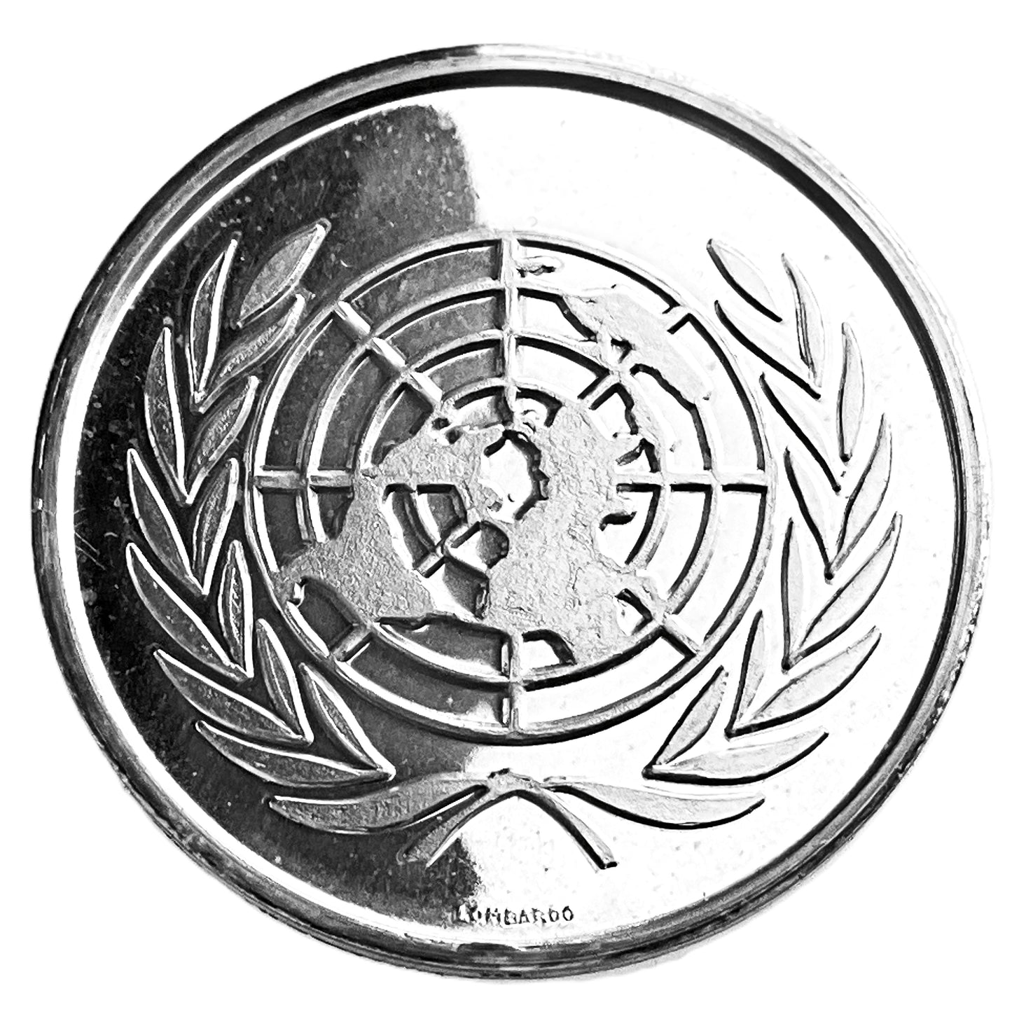 .661 ozt United Nations Silver Medal