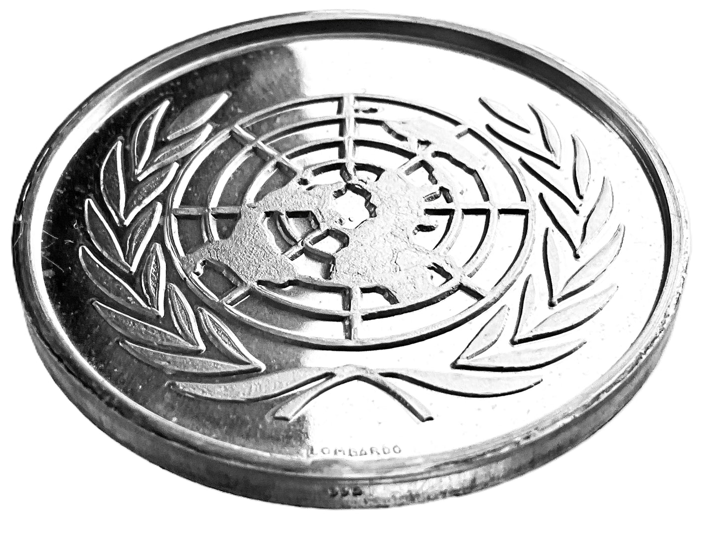 .661 ozt United Nations Silver Medal