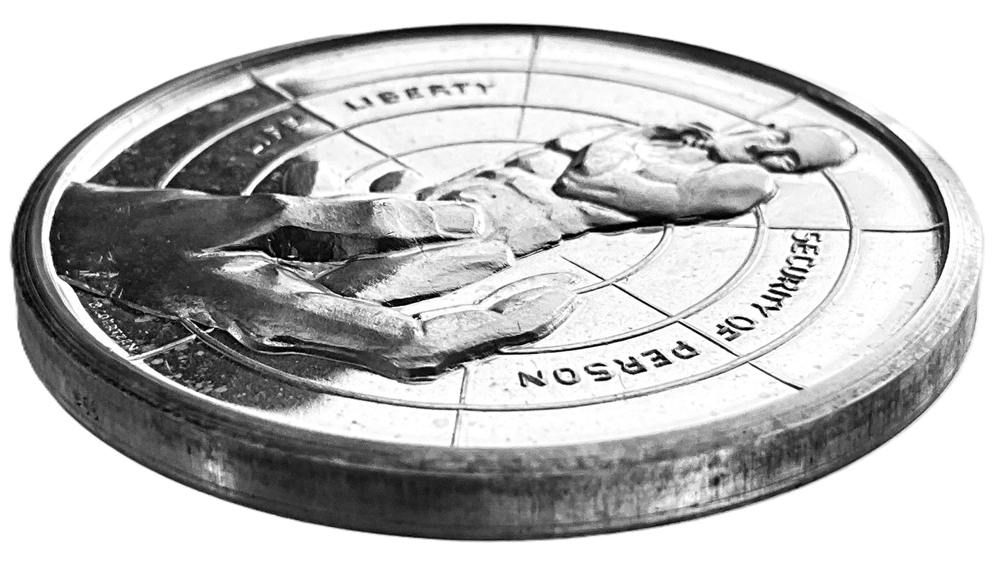 .661 ozt United Nations Silver Medal