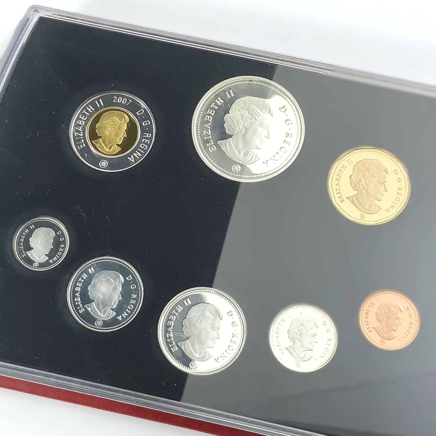 1.69 ozt 2007 Thayendanegea Loon RCM Proof Silver Set
