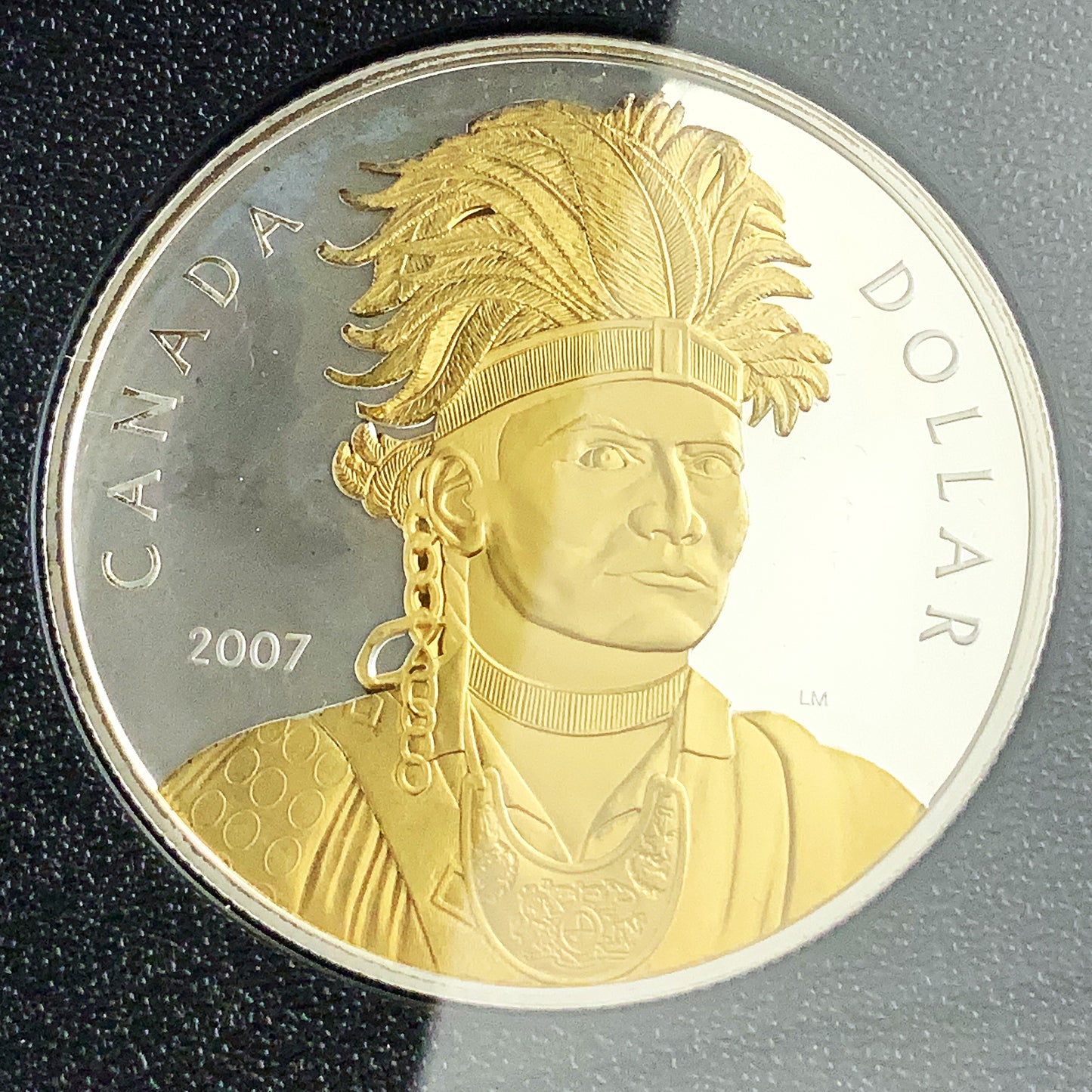 1.69 ozt 2007 Thayendanegea Loon RCM Proof Silver Set