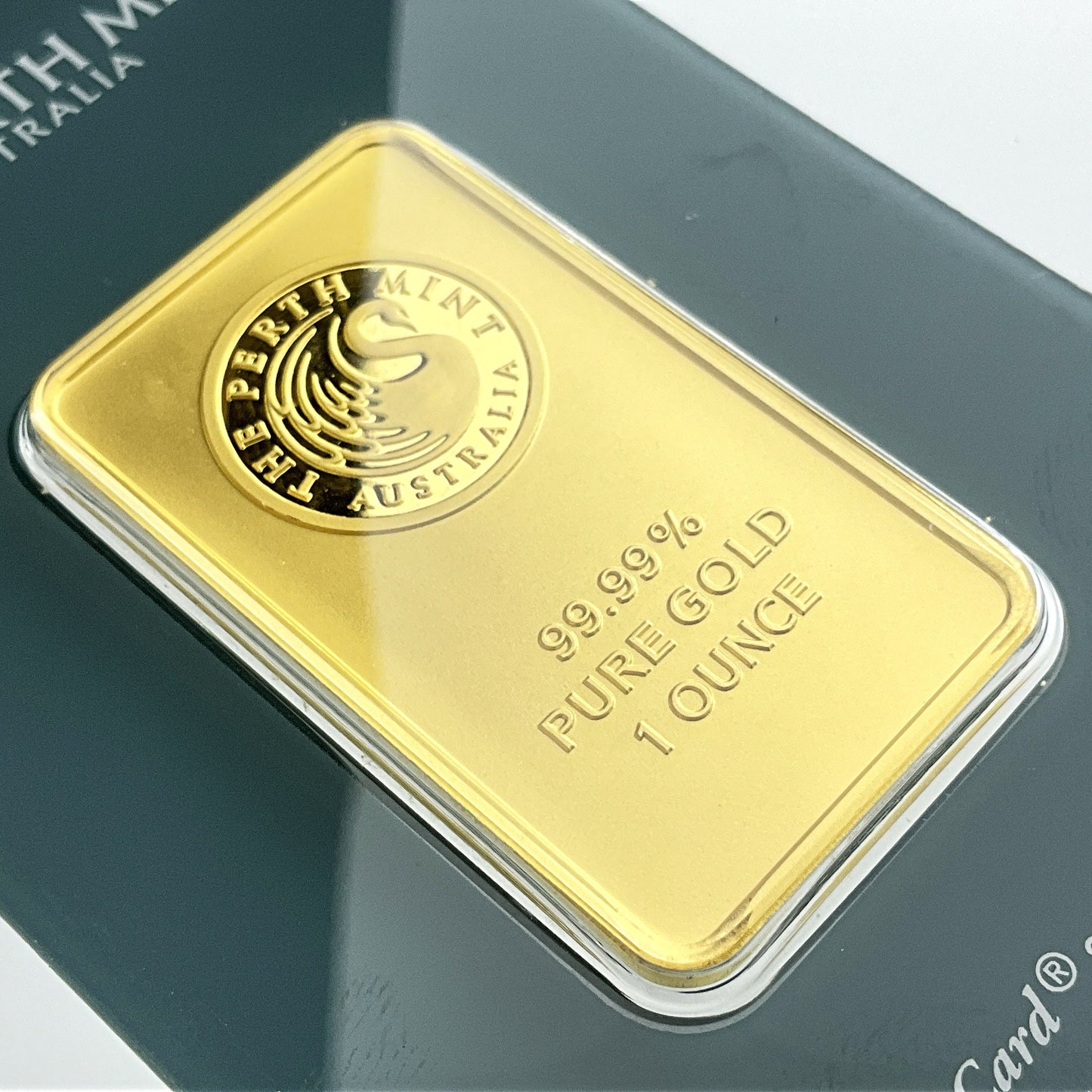 1 ozt Australia Perth Mint Gold 9999 Bar