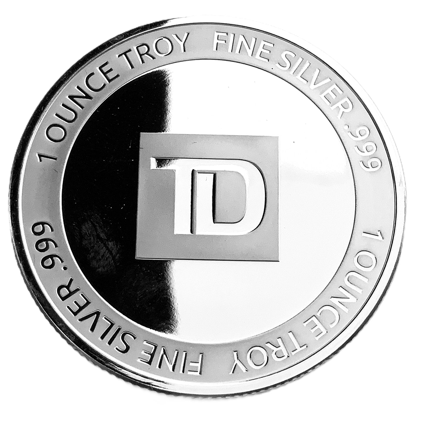 1 ozt TD Toronto Dominion Bank 999 Silver