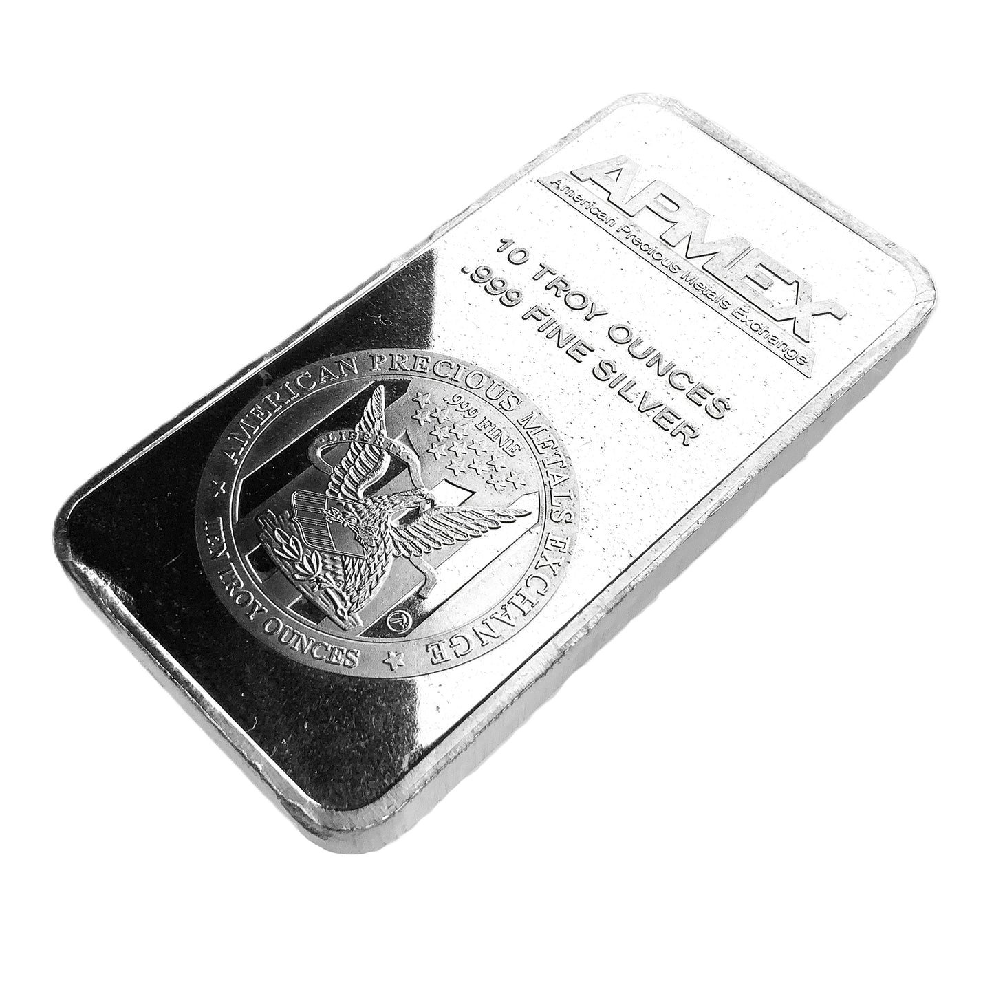 10 ozt Apmex Eagle 999 Fine Silver Bar