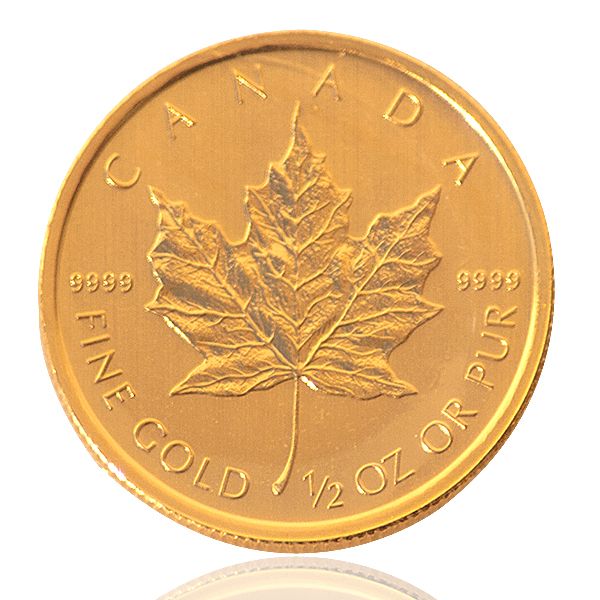 ½ ozt Canadian Gold Maple