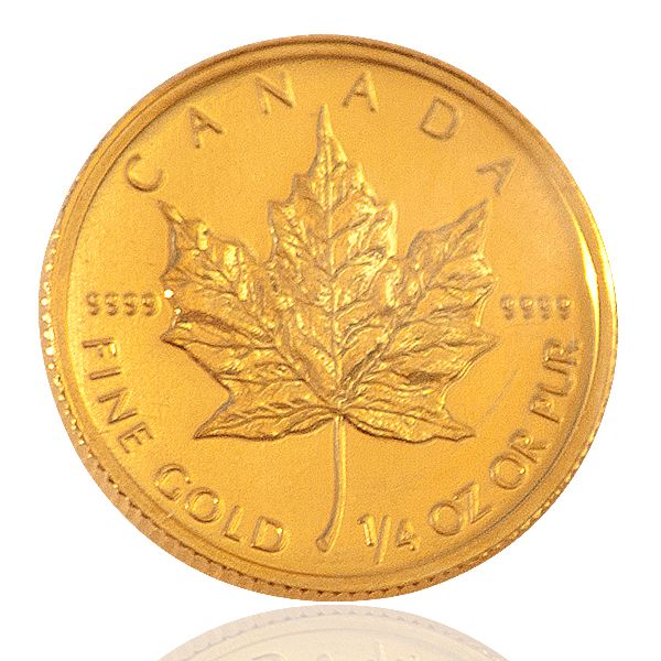 ¼ ozt Canadian Gold Maple