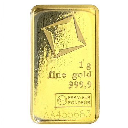 1 gram Valcambi Gold Bars