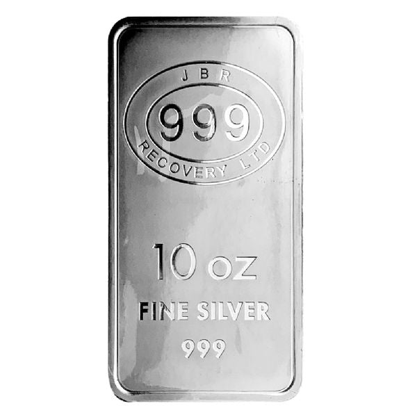 10 ozt JBR 999 Silver Bar