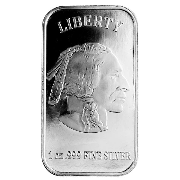 1 ozt Silvertowne Liberty Bar